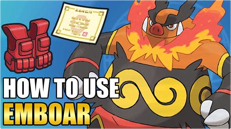 Emboar Movesets and Best Builds .